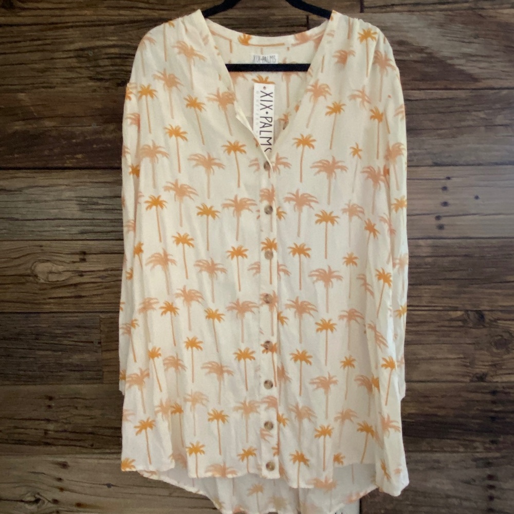 XIX Palms Todos Santos Button Down Dress